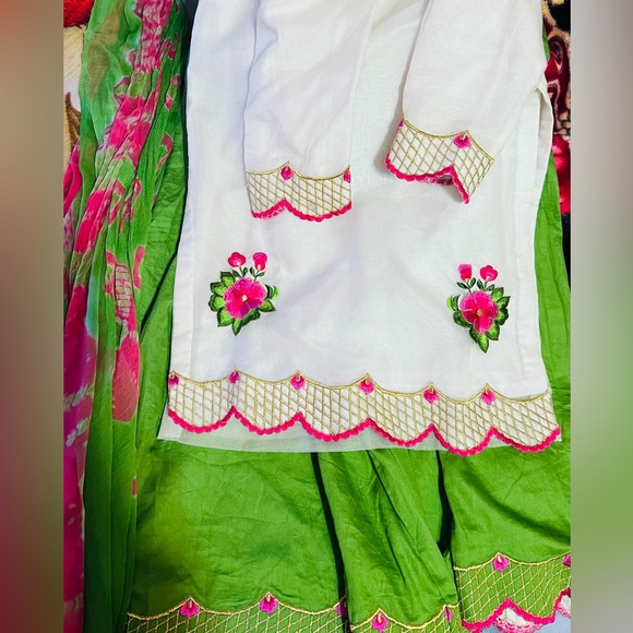 Punjabi Shraara suit with dupatta. Good to wear at parties. - Picture 2 of 3